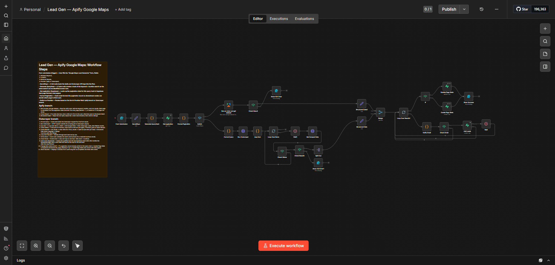 Google Maps & LinkedIn Lead Generation Engine